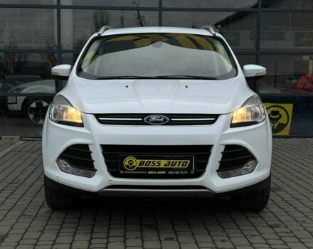 Белый Форд Куга, объемом двигателя 2 л и пробегом 228 тыс. км за 13800 $, фото 1 на Automoto.ua