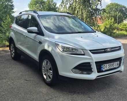 Белый Форд Куга, объемом двигателя 2 л и пробегом 170 тыс. км за 13900 $, фото 1 на Automoto.ua