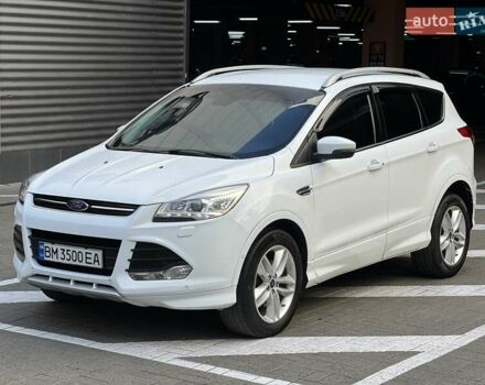 Белый Форд Куга, объемом двигателя 2 л и пробегом 141 тыс. км за 16500 $, фото 3 на Automoto.ua