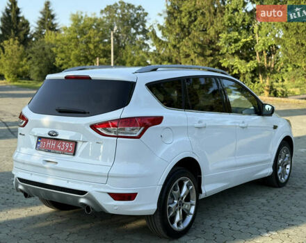 Белый Форд Куга, объемом двигателя 2 л и пробегом 209 тыс. км за 16300 $, фото 5 на Automoto.ua