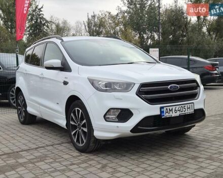 Белый Форд Куга, объемом двигателя 2 л и пробегом 333 тыс. км за 16855 $, фото 6 на Automoto.ua