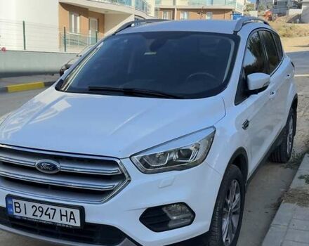 Белый Форд Куга, объемом двигателя 1.5 л и пробегом 57 тыс. км за 20000 $, фото 1 на Automoto.ua