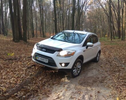 Білий Форд Куга, об'ємом двигуна 2 л та пробігом 175 тис. км за 12900 $, фото 1 на Automoto.ua