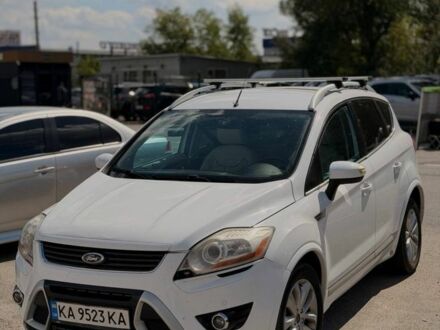 Белый Форд Куга, объемом двигателя 2.5 л и пробегом 270 тыс. км за 7781 $, фото 1 на Automoto.ua