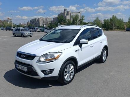 Форд Куга 2011 в Запорожье на Automoto.ua Белый Форд Куга, объемом двигателя 2.5 л и пробегом 184 тыс. км за 11499 $, фото 1 на Automoto.ua