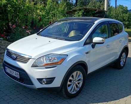 Білий Форд Куга, об'ємом двигуна 2 л та пробігом 244 тис. км за 10650 $, фото 1 на Automoto.ua