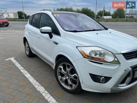 Белый Форд Куга, объемом двигателя 2 л и пробегом 168 тыс. км за 9500 $, фото 1 на Automoto.ua