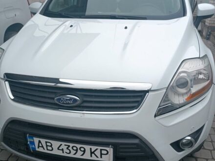 Белый Форд Куга, объемом двигателя 2 л и пробегом 171 тыс. км за 11500 $, фото 1 на Automoto.ua