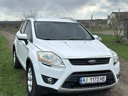 Форд Куга 2011 в Любашевке на Automoto.ua Белый Форд Куга, объемом двигателя 2 л и пробегом 267 тыс. км за 9800 $, фото 1 на Automoto.ua