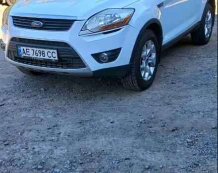 Білий Форд Куга, об'ємом двигуна 2 л та пробігом 112 тис. км за 11500 $, фото 1 на Automoto.ua