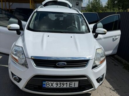 Білий Форд Куга, об'ємом двигуна 2 л та пробігом 188 тис. км за 9900 $, фото 1 на Automoto.ua