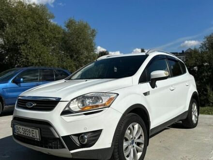 Білий Форд Куга, об'ємом двигуна 2 л та пробігом 180 тис. км за 9200 $, фото 1 на Automoto.ua