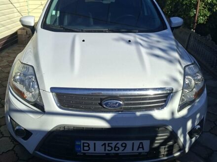 Білий Форд Куга, об'ємом двигуна 2 л та пробігом 217 тис. км за 9900 $, фото 1 на Automoto.ua