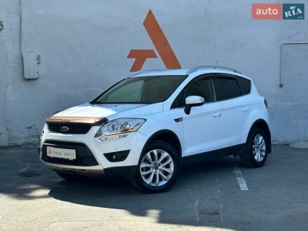 Білий Форд Куга, об'ємом двигуна 2 л та пробігом 201 тис. км за 9990 $, фото 1 на Automoto.ua