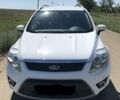 Белый Форд Куга, объемом двигателя 2 л и пробегом 170 тыс. км за 11500 $, фото 1 на Automoto.ua