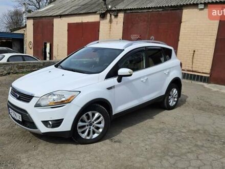 Форд Куга 2011 в Тальном на Automoto.ua Белый Форд Куга, объемом двигателя 2.52 л и пробегом 155 тыс. км за 10100 $, фото 1 на Automoto.ua