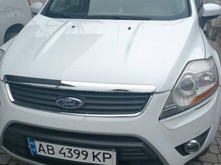 Белый Форд Куга, объемом двигателя 2 л и пробегом 171 тыс. км за 11500 $, фото 1 на Automoto.ua