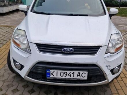 Белый Форд Куга, объемом двигателя 2 л и пробегом 340 тыс. км за 7500 $, фото 1 на Automoto.ua