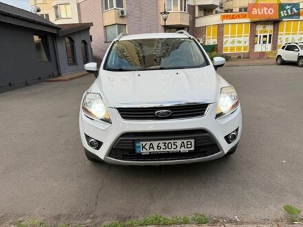 Білий Форд Куга, об'ємом двигуна 2 л та пробігом 160 тис. км за 10900 $, фото 1 на Automoto.ua