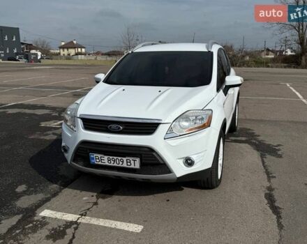 Белый Форд Куга, объемом двигателя 2 л и пробегом 101 тыс. км за 12500 $, фото 1 на Automoto.ua