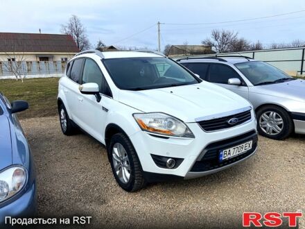 Белый Форд Куга, объемом двигателя 2 л и пробегом 212 тыс. км за 12000 $, фото 1 на Automoto.ua