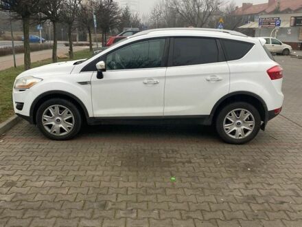 Белый Форд Куга, объемом двигателя 2 л и пробегом 102 тыс. км за 9100 $, фото 1 на Automoto.ua