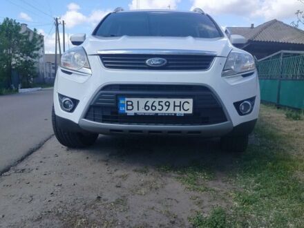 Білий Форд Куга, об'ємом двигуна 2 л та пробігом 180 тис. км за 10800 $, фото 1 на Automoto.ua
