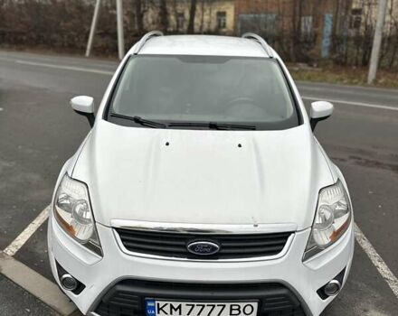 Белый Форд Куга, объемом двигателя 2 л и пробегом 294 тыс. км за 11500 $, фото 1 на Automoto.ua