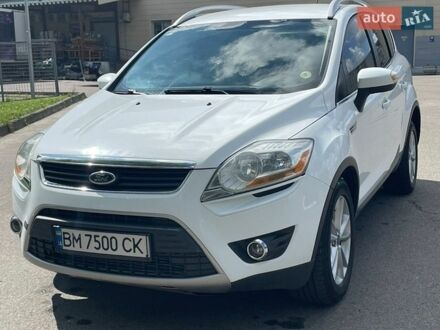 Белый Форд Куга, объемом двигателя 2 л и пробегом 250 тыс. км за 9100 $, фото 1 на Automoto.ua