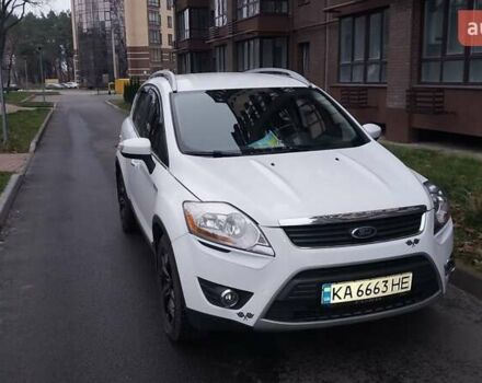 Білий Форд Куга, об'ємом двигуна 2 л та пробігом 198 тис. км за 11500 $, фото 1 на Automoto.ua