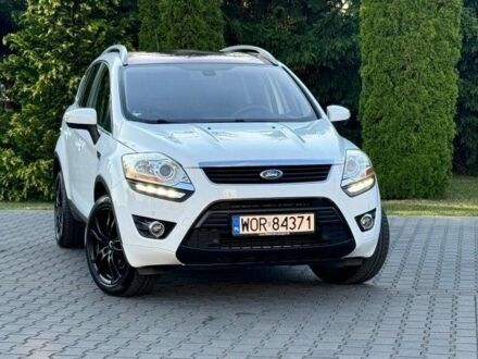 Форд Куга 2012 у Полтаві на Automoto.ua Білий Форд Куга, об'ємом двигуна 2 л та пробігом 125 тис. км за 7300 $, фото 1 на Automoto.ua