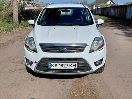 Білий Форд Куга, об'ємом двигуна 2 л та пробігом 160 тис. км за 11500 $, фото 1 на Automoto.ua