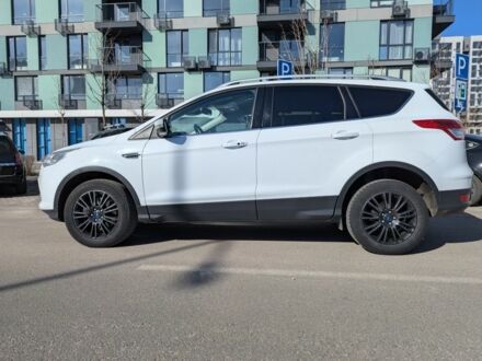 Білий Форд Куга, об'ємом двигуна 2 л та пробігом 191 тис. км за 13250 $, фото 1 на Automoto.ua