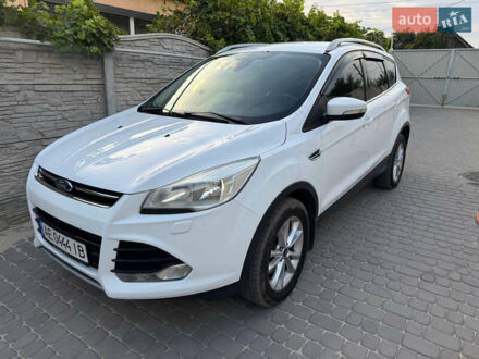 Форд Куга 2013 в Запорожье на Automoto.ua Белый Форд Куга, объемом двигателя 2 л и пробегом 182 тыс. км за 15000 $, фото 1 на Automoto.ua