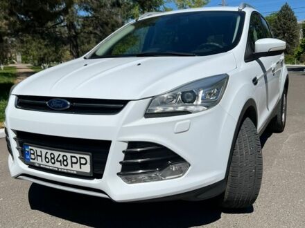Белый Форд Куга, объемом двигателя 2 л и пробегом 138 тыс. км за 11900 $, фото 1 на Automoto.ua