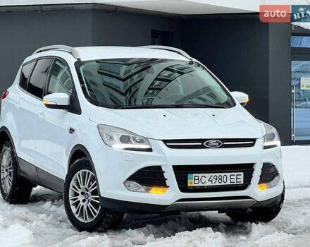 Білий Форд Куга, об'ємом двигуна 2 л та пробігом 205 тис. км за 12700 $, фото 1 на Automoto.ua