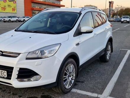 Форд Куга 2013 в Черновцах на Automoto.ua Белый Форд Куга, объемом двигателя 2 л и пробегом 211 тыс. км за 13999 $, фото 1 на Automoto.ua