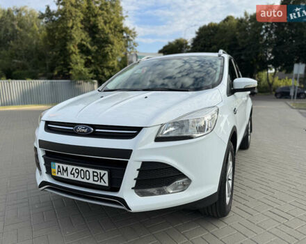 Білий Форд Куга, об'ємом двигуна 2 л та пробігом 198 тис. км за 12499 $, фото 1 на Automoto.ua