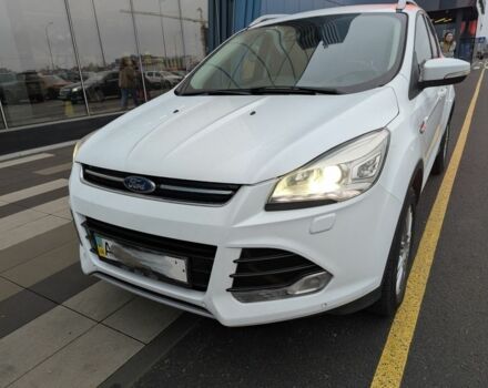 Белый Форд Куга, объемом двигателя 2 л и пробегом 187 тыс. км за 10800 $, фото 1 на Automoto.ua