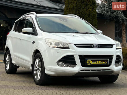 Белый Форд Куга, объемом двигателя 2 л и пробегом 201 тыс. км за 13999 $, фото 1 на Automoto.ua