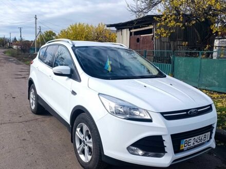 Форд Куга 2013 у Первомайськ на Automoto.ua Білий Форд Куга, об'ємом двигуна 2 л та пробігом 1 тис. км за 11500 $, фото 1 на Automoto.ua
