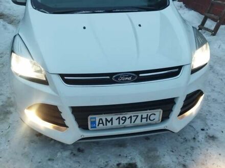 Білий Форд Куга, об'ємом двигуна 2 л та пробігом 251 тис. км за 12100 $, фото 1 на Automoto.ua