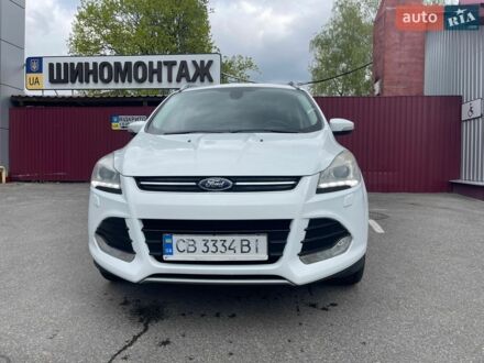 Білий Форд Куга, об'ємом двигуна 2 л та пробігом 250 тис. км за 11000 $, фото 1 на Automoto.ua