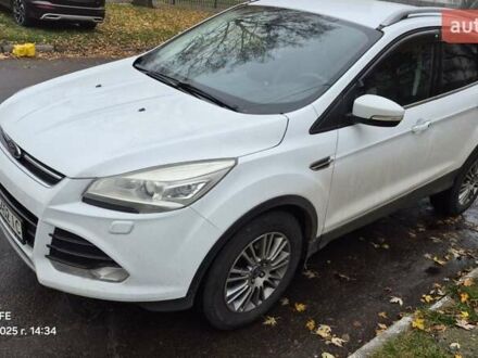 Белый Форд Куга, объемом двигателя 2 л и пробегом 175 тыс. км за 14100 $, фото 1 на Automoto.ua