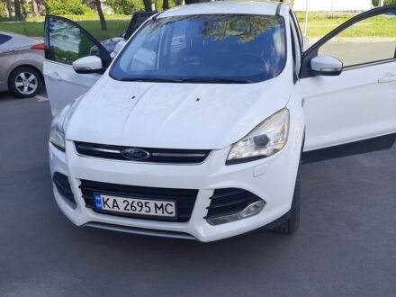 Белый Форд Куга, объемом двигателя 2 л и пробегом 250 тыс. км за 12000 $, фото 1 на Automoto.ua