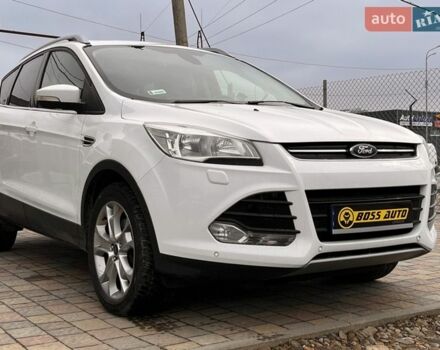 Білий Форд Куга, об'ємом двигуна 2 л та пробігом 240 тис. км за 13700 $, фото 1 на Automoto.ua