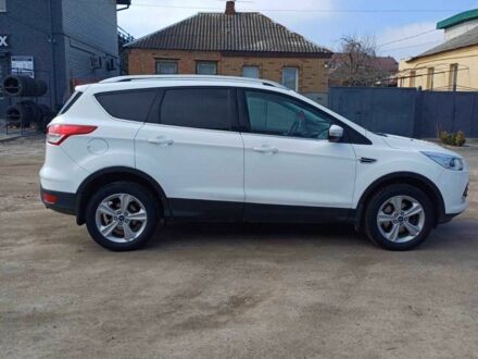 Білий Форд Куга, об'ємом двигуна 2 л та пробігом 97 тис. км за 12800 $, фото 1 на Automoto.ua