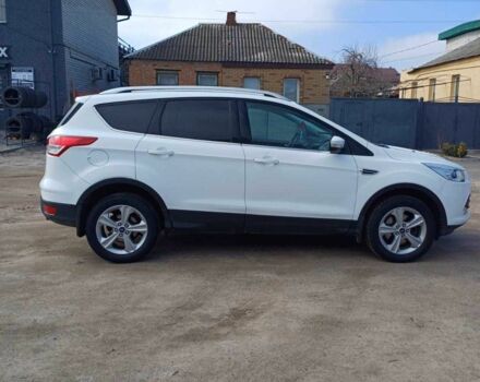 Белый Форд Куга, объемом двигателя 2 л и пробегом 97 тыс. км за 12800 $, фото 1 на Automoto.ua