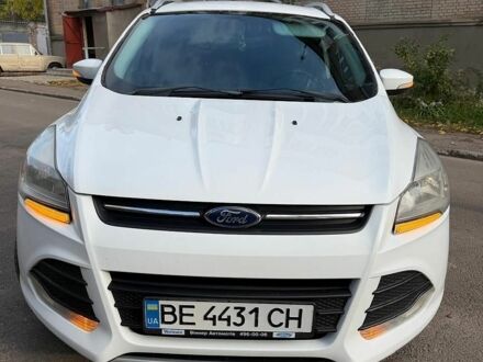Білий Форд Куга, об'ємом двигуна 2 л та пробігом 220 тис. км за 11500 $, фото 1 на Automoto.ua
