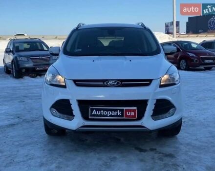 Белый Форд Куга, объемом двигателя 2 л и пробегом 240 тыс. км за 15890 $, фото 1 на Automoto.ua